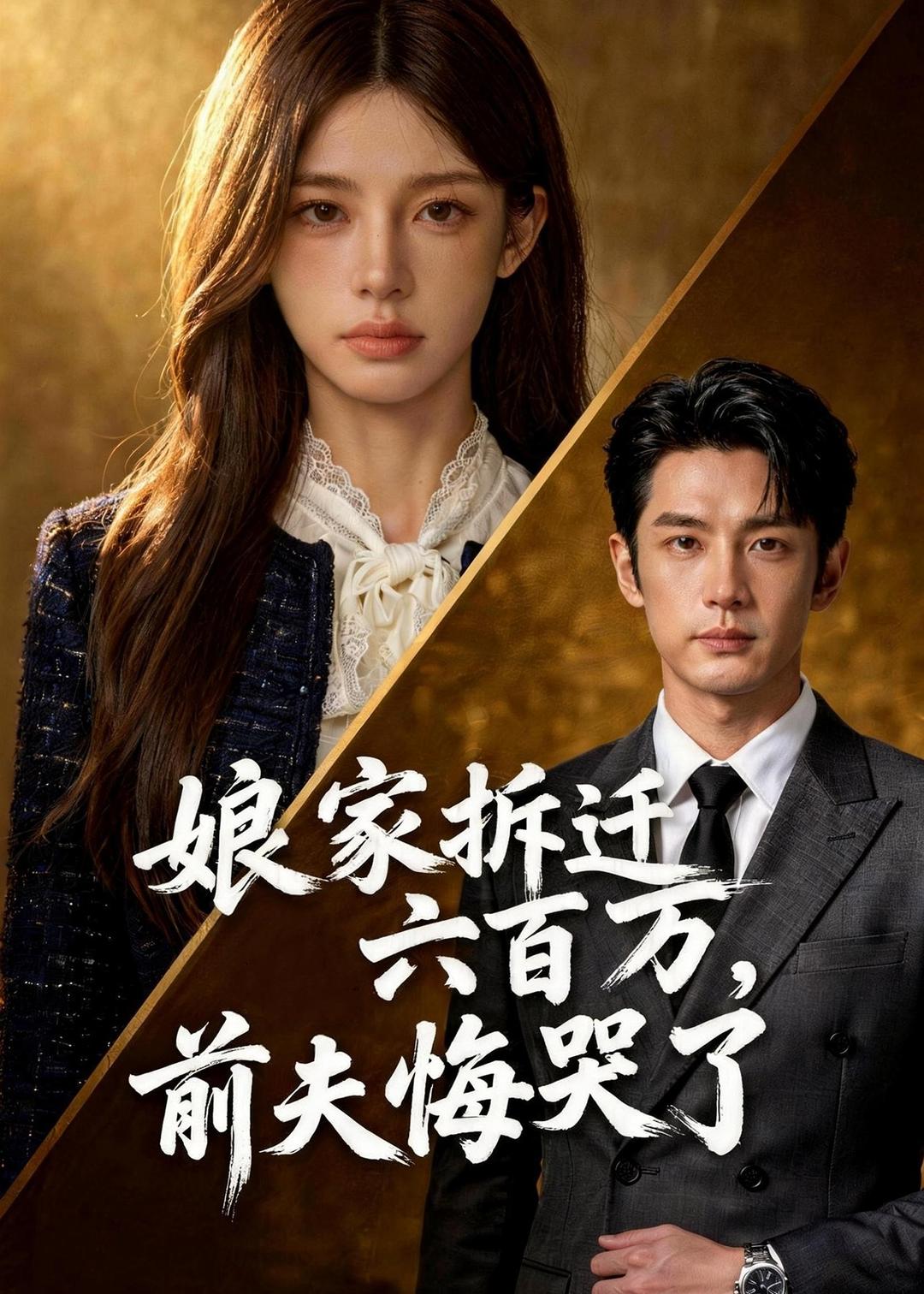 娘家拆迁六百万前夫悔哭了